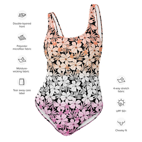 Lesbian Pride Aloha One-Piece Swimsuit